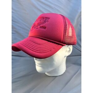 Tribe Kelley Burgundy Eagle Trucker Hat USA 2014 Mesh‎ Snapback Cap Maroon